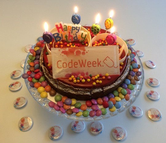 The Sirius Baker: Cookie Code Cake!